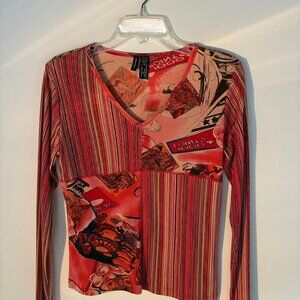 Red Gambling Themed Shirt